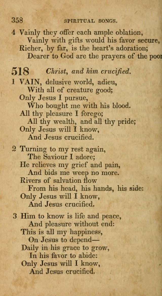 The Lyrica: a collection of psalms, hymns, and spiritual songs, adapted to general use page 358