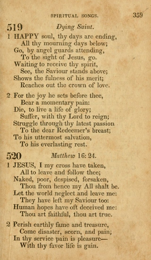 The Lyrica: a collection of psalms, hymns, and spiritual songs, adapted to general use page 359