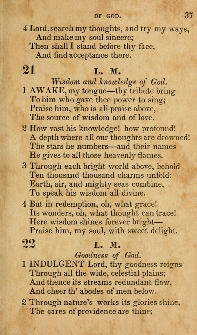 The Lyrica: a collection of psalms, hymns, and spiritual songs, adapted to general use page 37