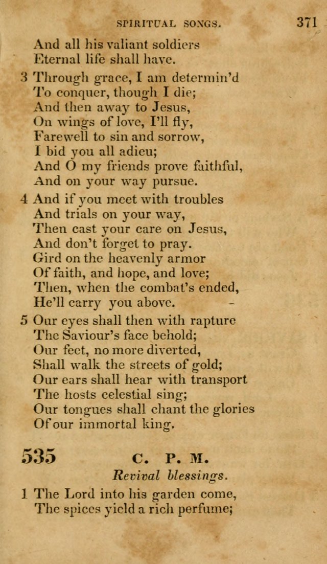 The Lyrica: a collection of psalms, hymns, and spiritual songs, adapted to general use page 371