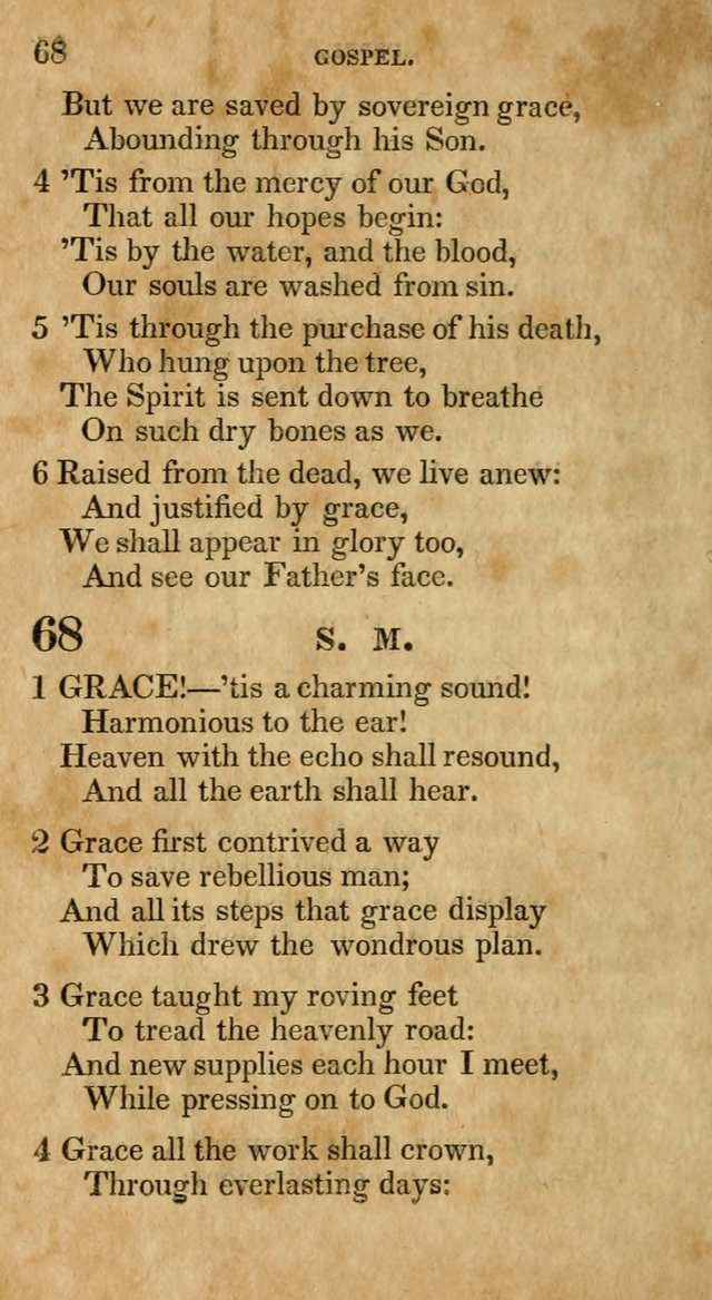 The Lyrica: a collection of psalms, hymns, and spiritual songs, adapted to general use page 68