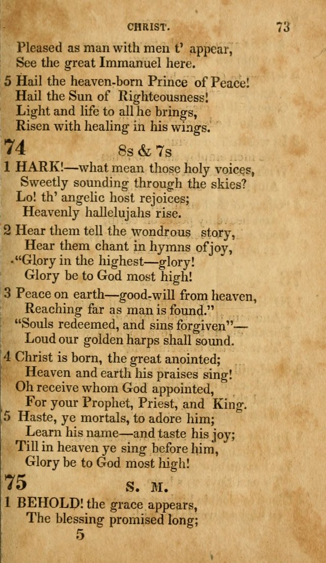 The Lyrica: a collection of psalms, hymns, and spiritual songs, adapted to general use page 73