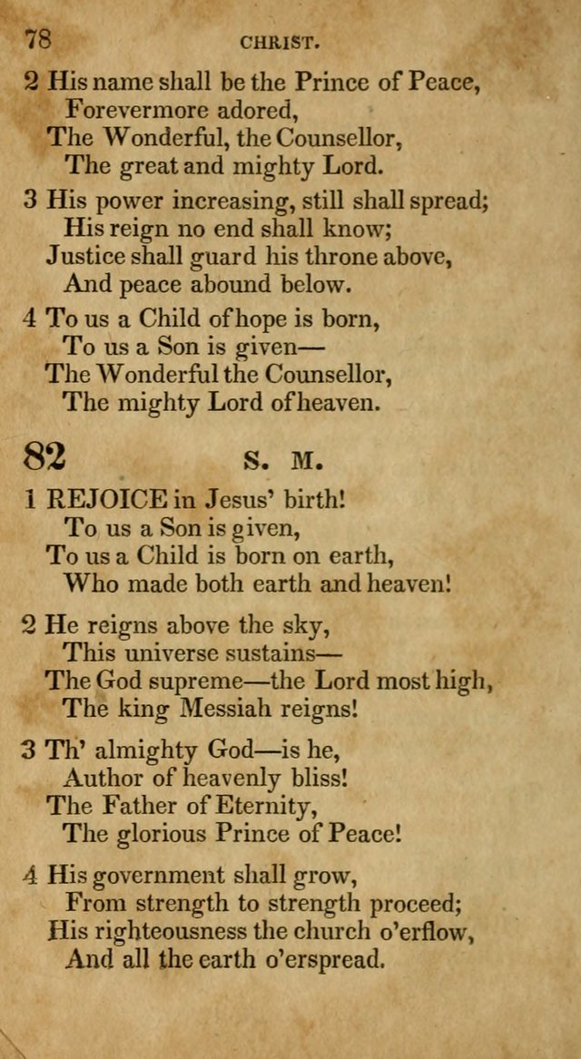 The Lyrica: a collection of psalms, hymns, and spiritual songs, adapted to general use page 78