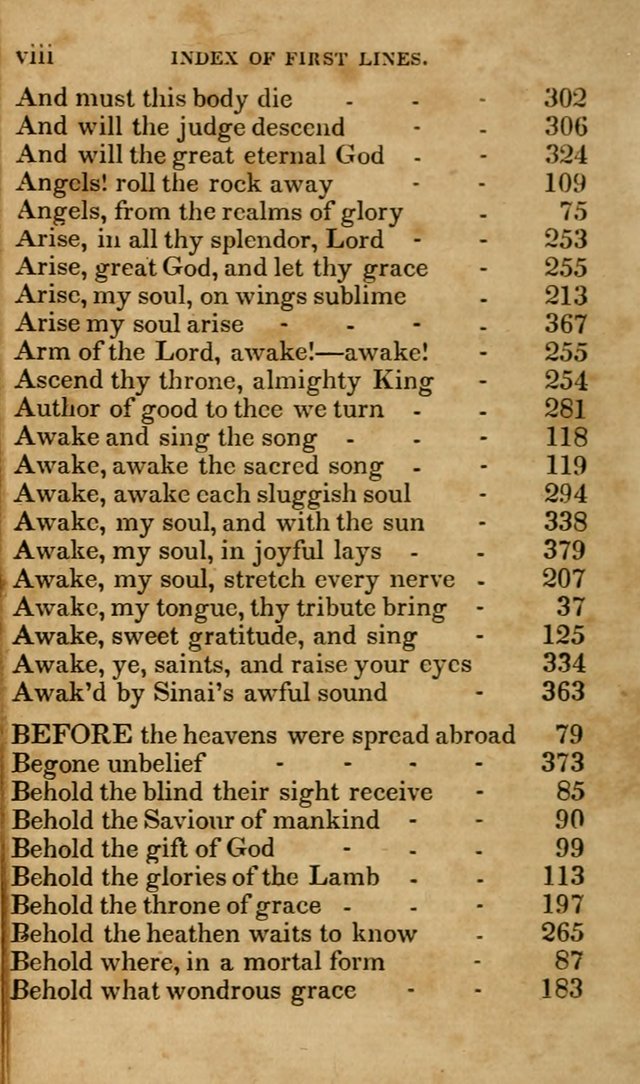 The Lyrica: a collection of psalms, hymns, and spiritual songs, adapted to general use page 8