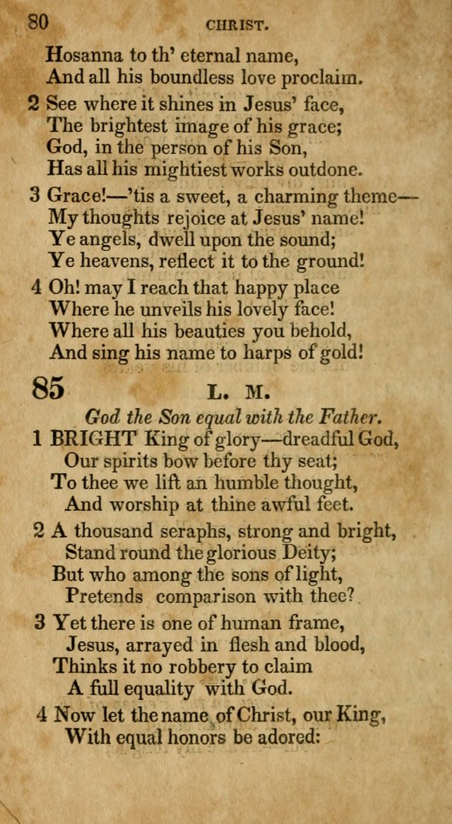 The Lyrica: a collection of psalms, hymns, and spiritual songs, adapted to general use page 80