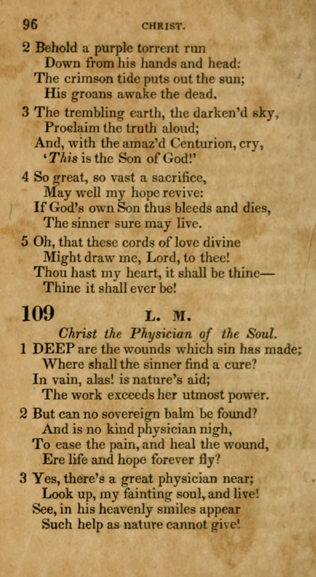 The Lyrica: a collection of psalms, hymns, and spiritual songs, adapted to general use page 96