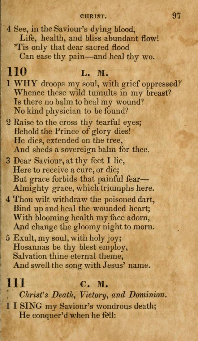 The Lyrica: a collection of psalms, hymns, and spiritual songs, adapted to general use page 97