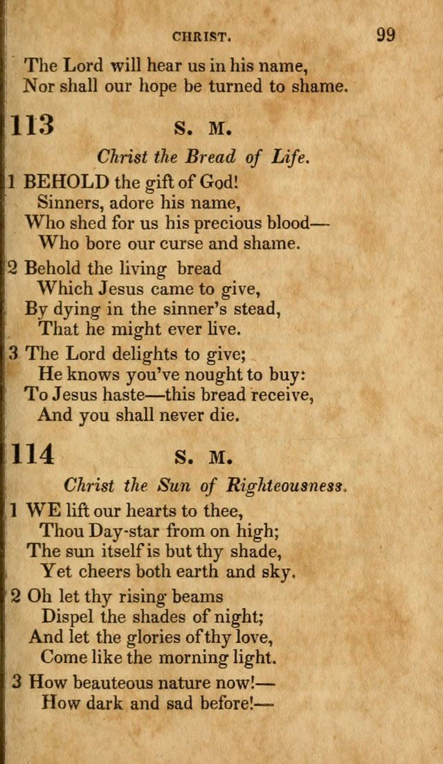 The Lyrica: a collection of psalms, hymns, and spiritual songs, adapted to general use page 99