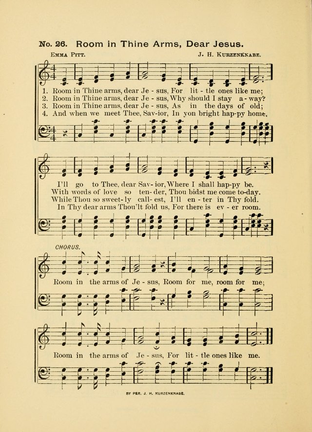 Little Branches: a collection of songs prepared especially for the primary and infant departments of the sunday school page 26