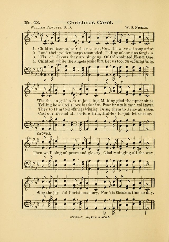 Little Branches: a collection of songs prepared especially for the primary and infant departments of the sunday school page 46