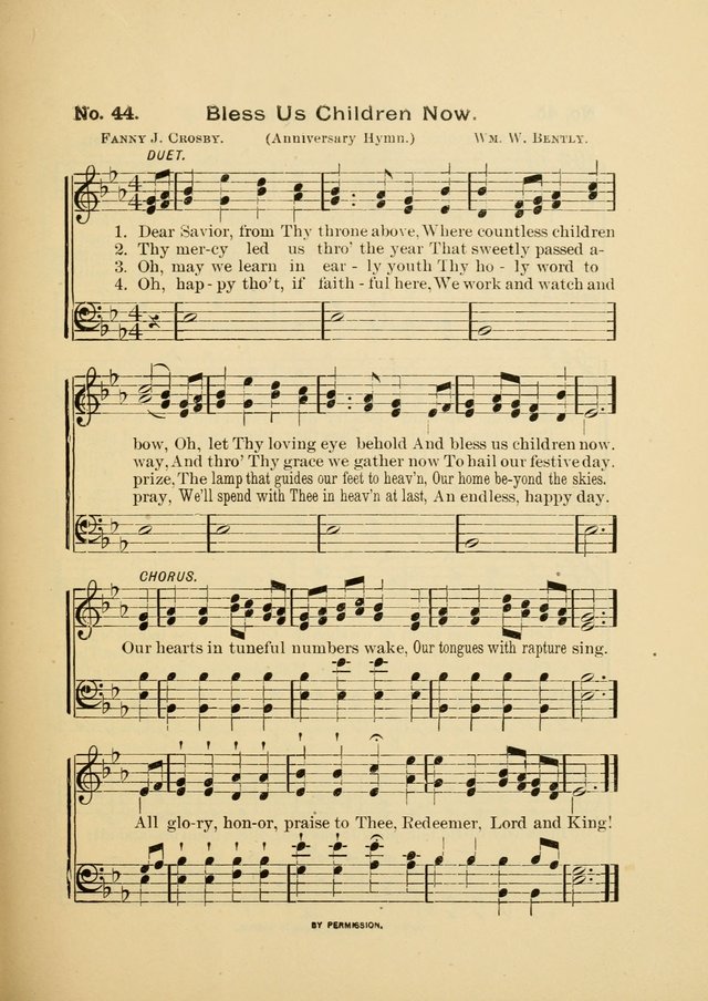 Little Branches: a collection of songs prepared especially for the primary and infant departments of the sunday school page 47