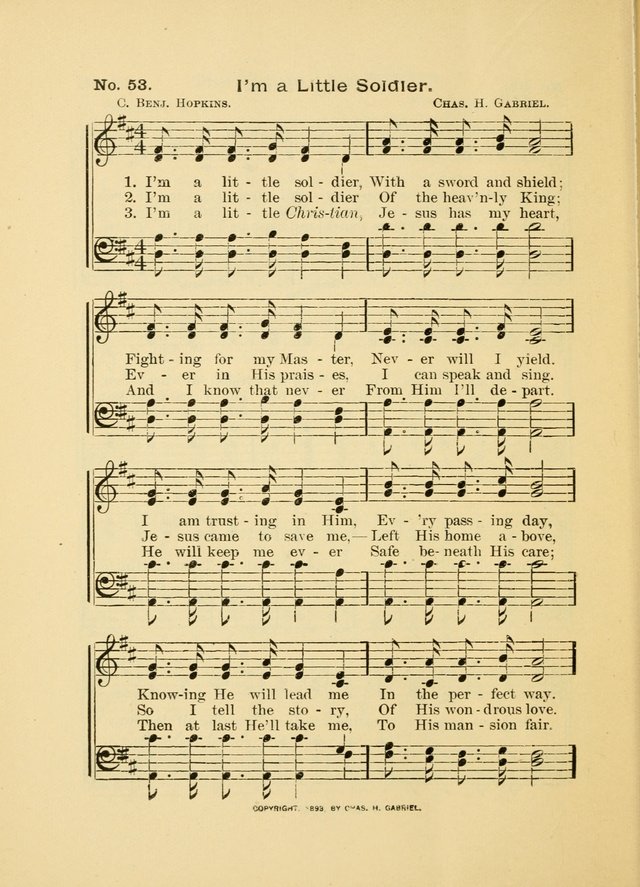 Little Branches: a collection of songs prepared especially for the primary and infant departments of the sunday school page 56