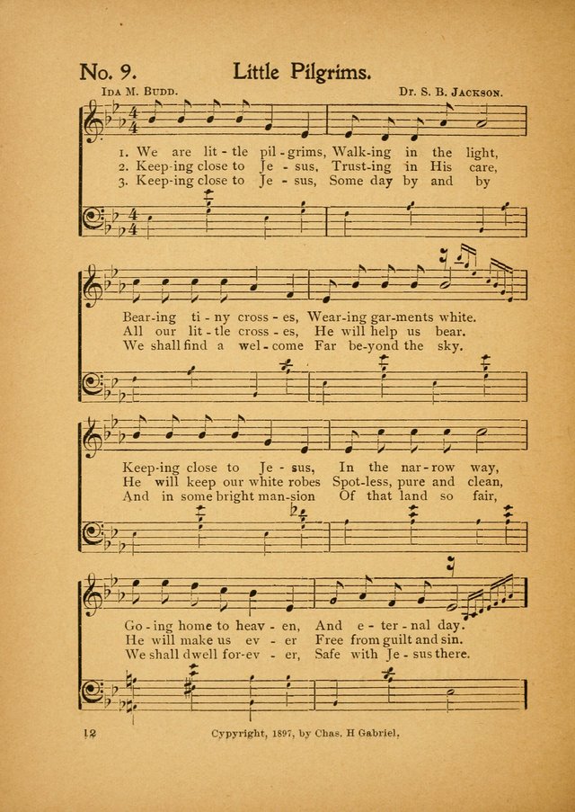 Little Branches No. 3: a collection of songs prepared especially for the primary and infant departments of the sunday school page 12