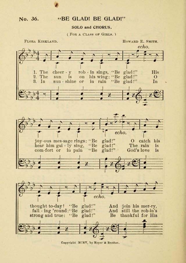 Little Branches No. 4: a collection of songs prepared especially for the primary and infant departments of the Sunday school page 46