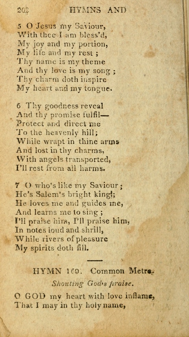 The Lexington Collection: being a selection of hymns, and spiritual songs, from the best authors (3rd. ed., corr.) page 202