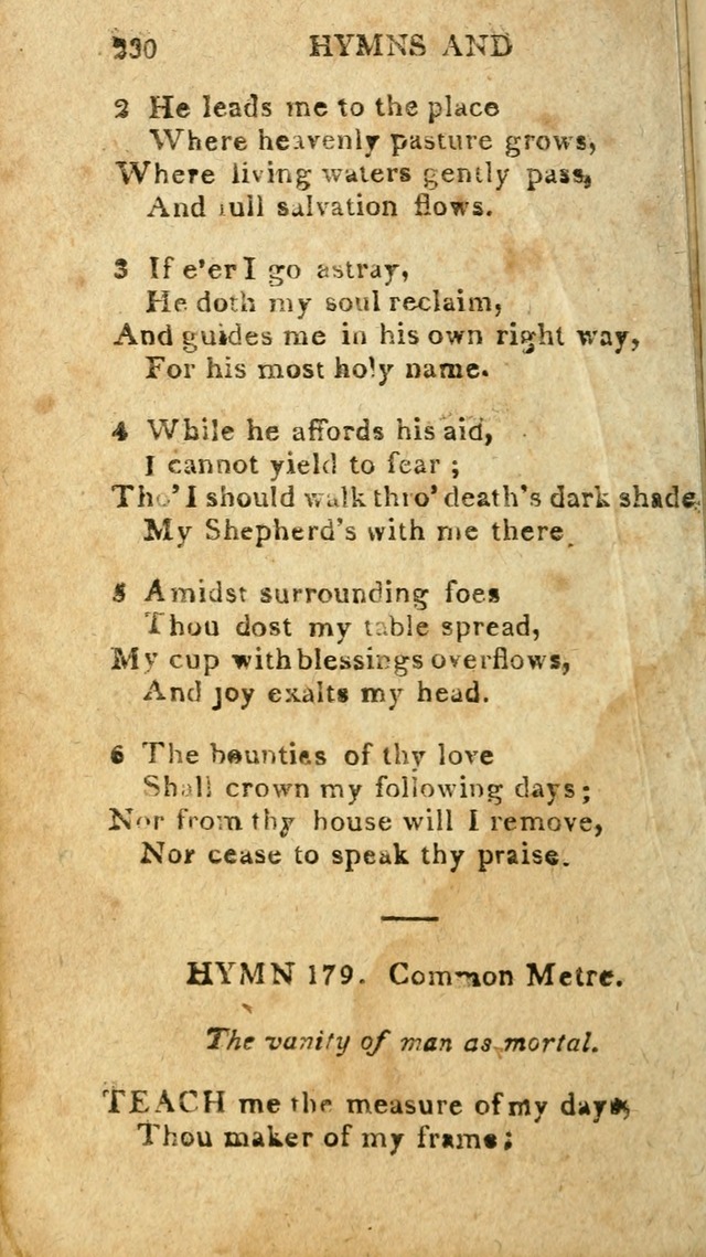 The Lexington Collection: being a selection of hymns, and spiritual songs, from the best authors (3rd. ed., corr.) page 230