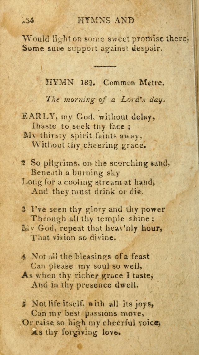 The Lexington Collection: being a selection of hymns, and spiritual songs, from the best authors (3rd. ed., corr.) page 234