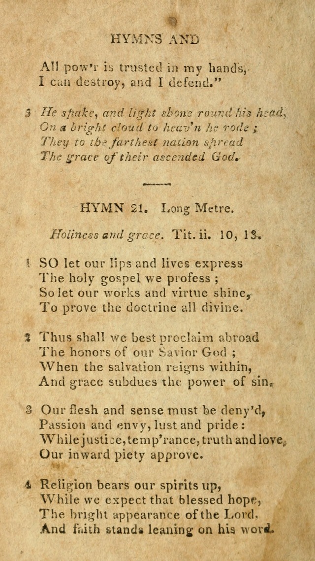 The Lexington Collection: being a selection of hymns, and spiritual songs, from the best authors (3rd. ed., corr.) page 24