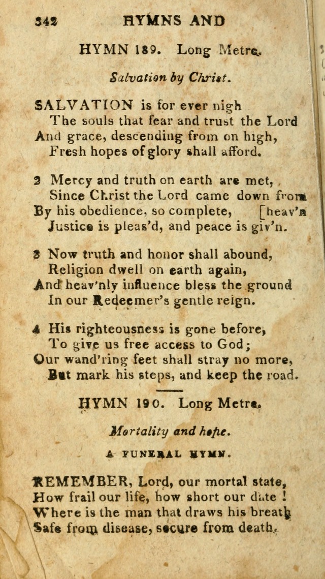 The Lexington Collection: being a selection of hymns, and spiritual songs, from the best authors (3rd. ed., corr.) page 242