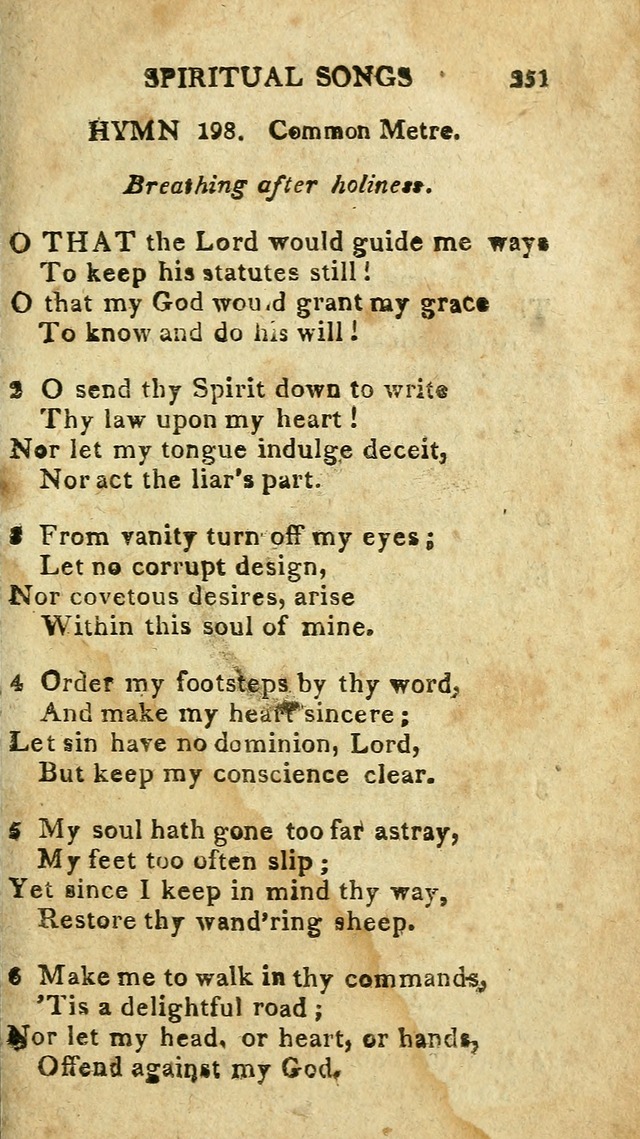 The Lexington Collection: being a selection of hymns, and spiritual songs, from the best authors (3rd. ed., corr.) page 251