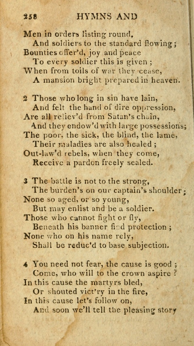 The Lexington Collection: being a selection of hymns, and spiritual songs, from the best authors (3rd. ed., corr.) page 258