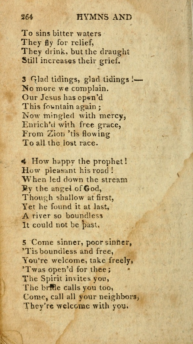 The Lexington Collection: being a selection of hymns, and spiritual songs, from the best authors (3rd. ed., corr.) page 264