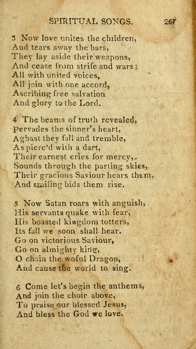 The Lexington Collection: being a selection of hymns, and spiritual songs, from the best authors (3rd. ed., corr.) page 267