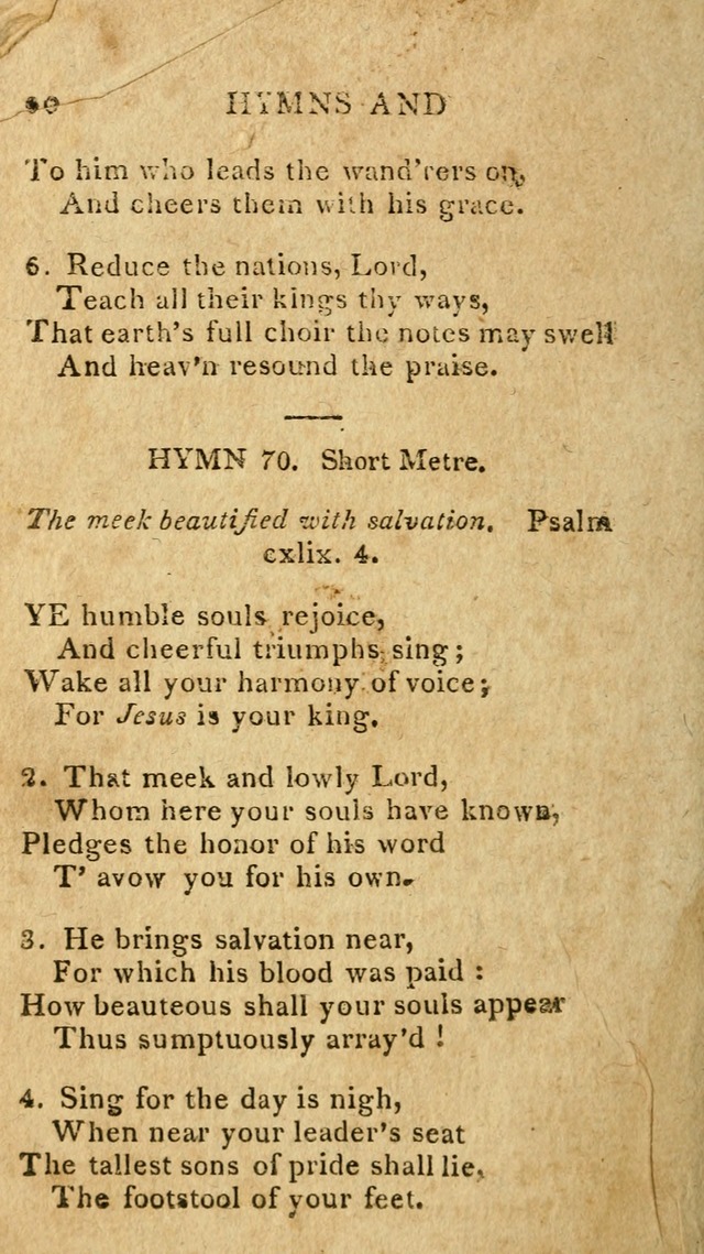 The Lexington Collection: being a selection of hymns, and spiritual songs, from the best authors (3rd. ed., corr.) page 90