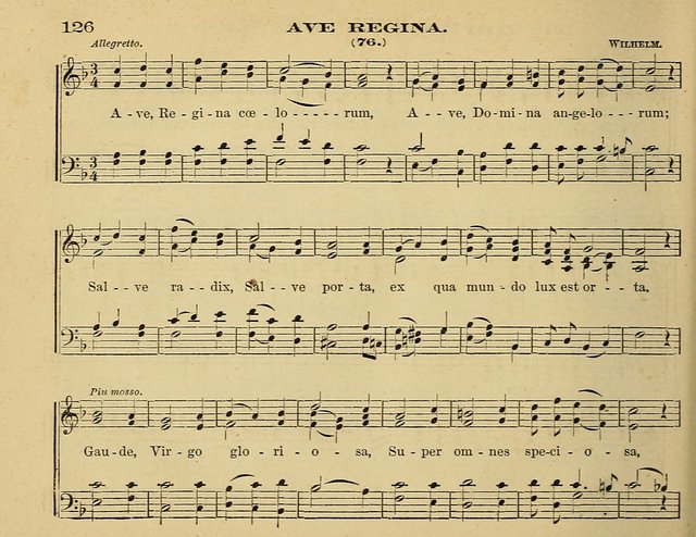 Laudis Corona: the new Sunday school hymn book, containing a collection of Catholic hymns, arranged for the principal seasons and festivals of the year page 126