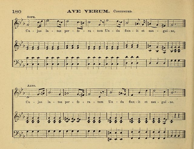 Laudis Corona: the new Sunday school hymn book, containing a collection of Catholic hymns, arranged for the principal seasons and festivals of the year page 180