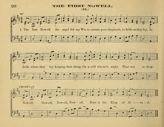 Laudis Corona: the new Sunday school hymn book, containing a collection of Catholic hymns, arranged for the principal seasons and festivals of the year page 28