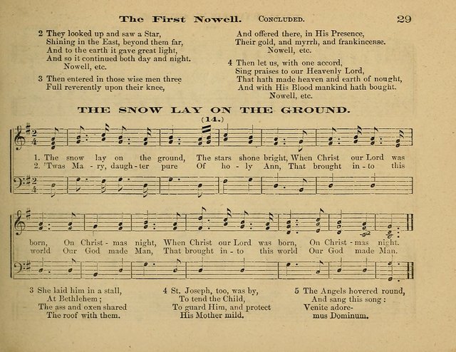 Laudis Corona: the new Sunday school hymn book, containing a collection of Catholic hymns, arranged for the principal seasons and festivals of the year page 29