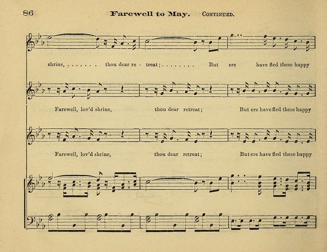 Laudis Corona: the new Sunday school hymn book, containing a collection of Catholic hymns, arranged for the principal seasons and festivals of the year page 86