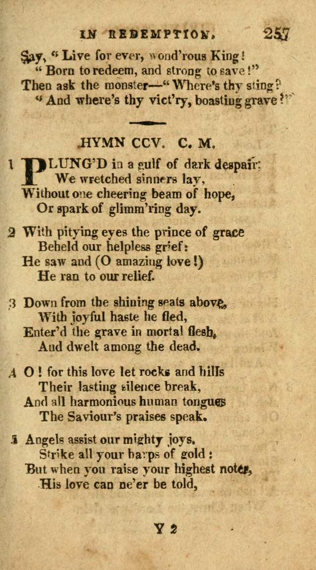 The Latest Collection of Original and Select Hymns and Spiritual Songs page 261