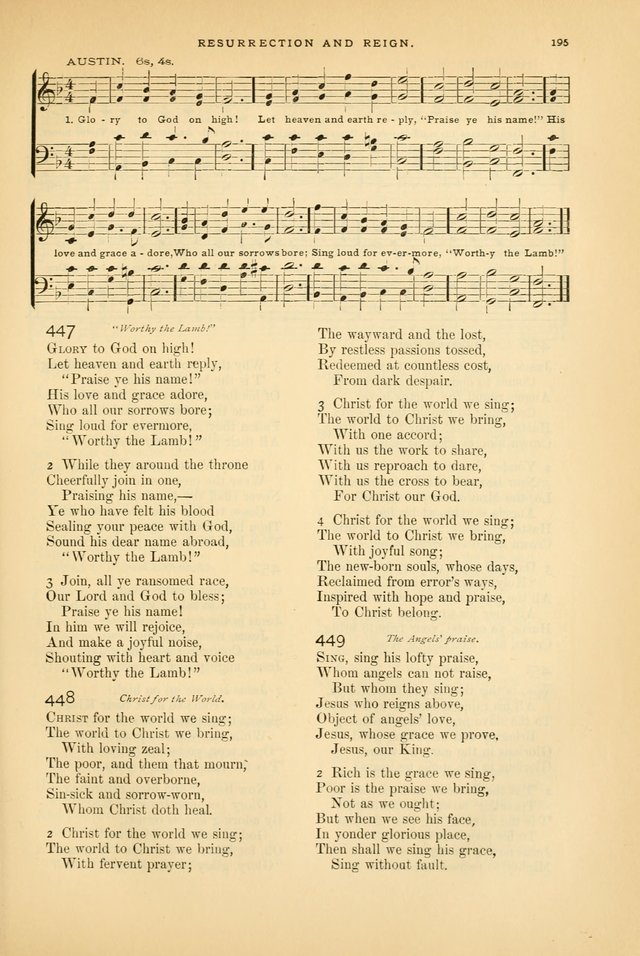 Laudes Domini: a selection of spiritual songs ancient and modern page 195