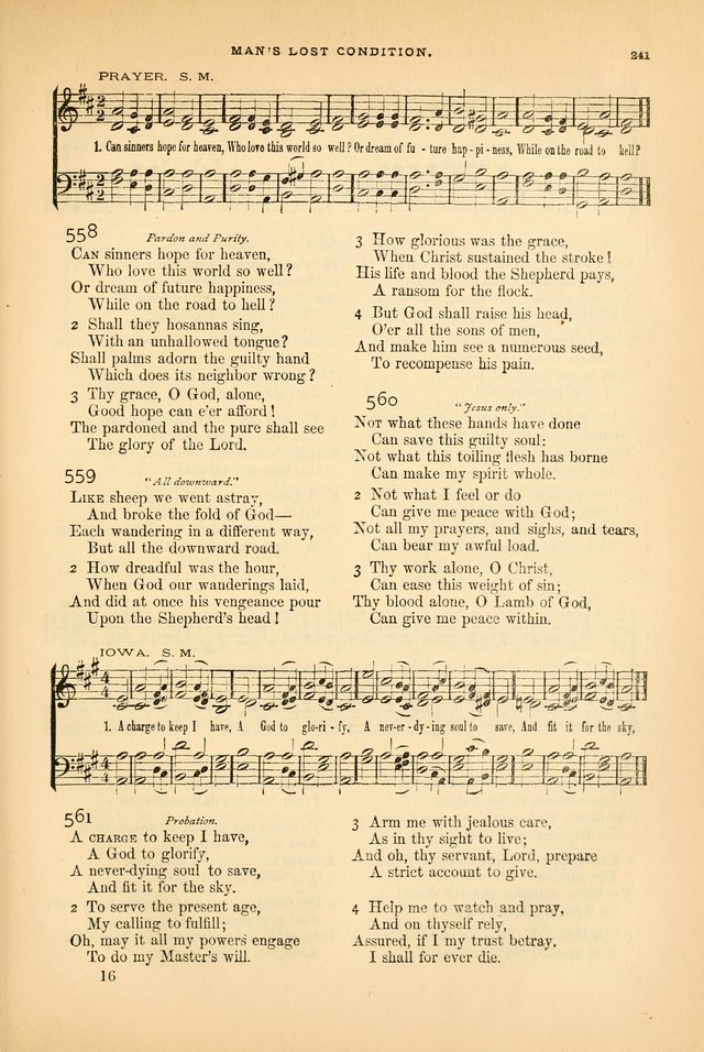 Laudes Domini: a selection of spiritual songs ancient and modern page 241