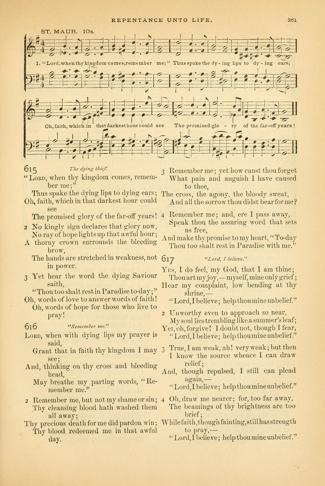 Laudes Domini: a selection of spiritual songs ancient and modern page 261