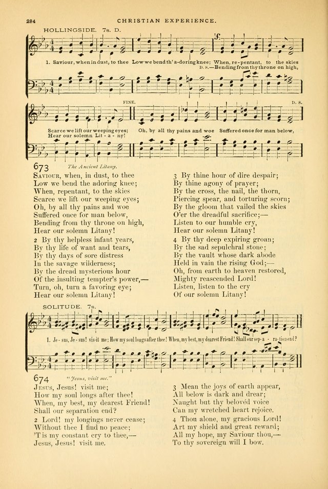 Laudes Domini: a selection of spiritual songs ancient and modern page 284