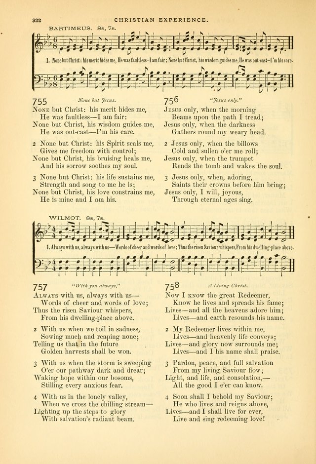 Laudes Domini: a selection of spiritual songs ancient and modern page 322