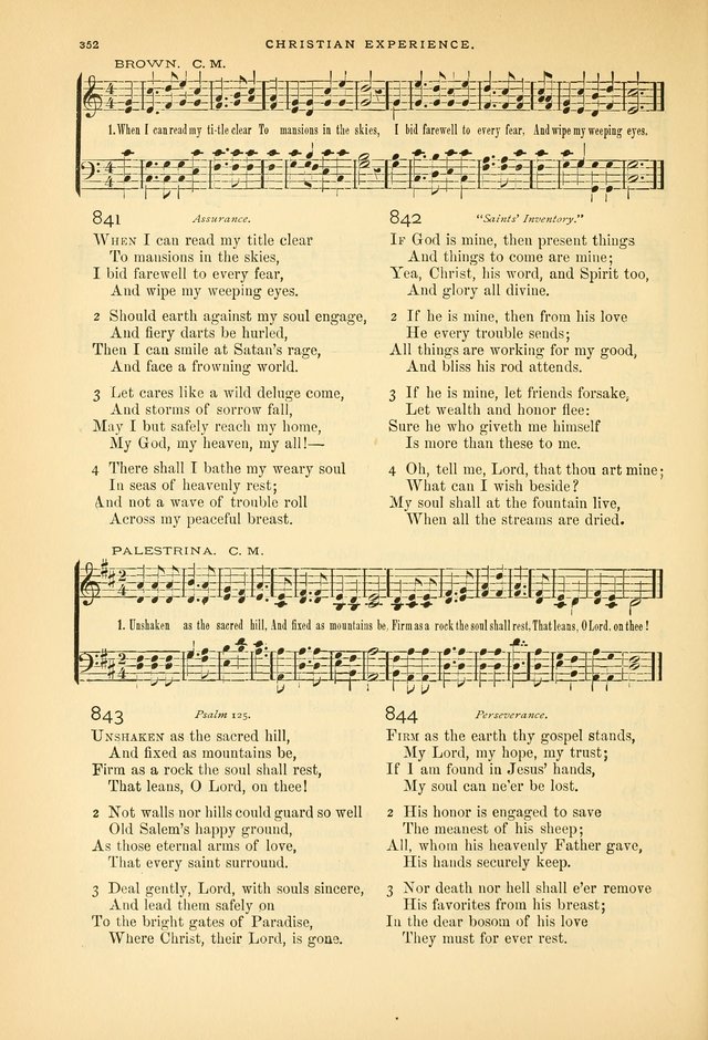 Laudes Domini: a selection of spiritual songs ancient and modern page 352