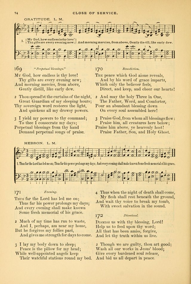 Laudes Domini: a selection of spiritual songs ancient and modern page 74