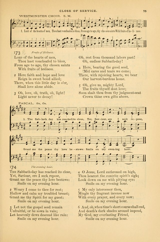 Laudes Domini: a selection of spiritual songs ancient and modern page 75