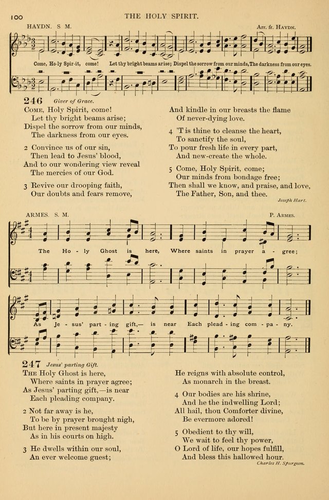 Laudes Domini: a selection of spiritual songs ancient & modern (Abr. ed.) page 100