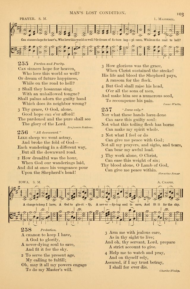 Laudes Domini: a selection of spiritual songs ancient & modern (Abr. ed.) page 103