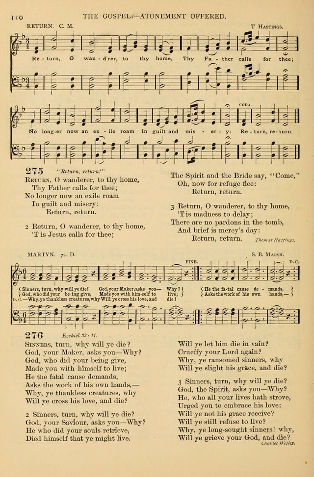 Laudes Domini: a selection of spiritual songs ancient & modern (Abr. ed.) page 110