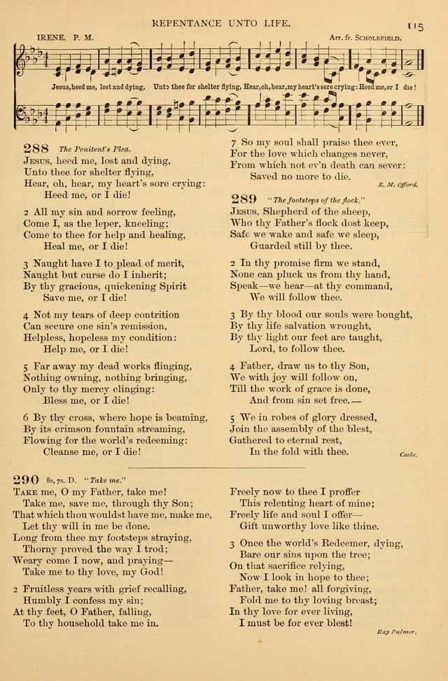 Laudes Domini: a selection of spiritual songs ancient & modern (Abr. ed.) page 115