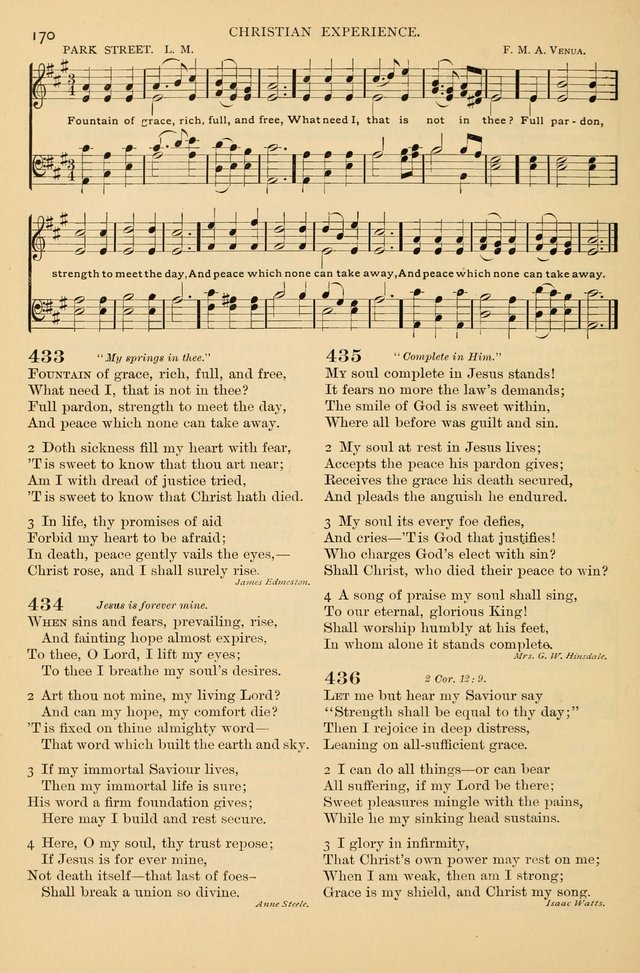 Laudes Domini: a selection of spiritual songs ancient & modern (Abr. ed.) page 170