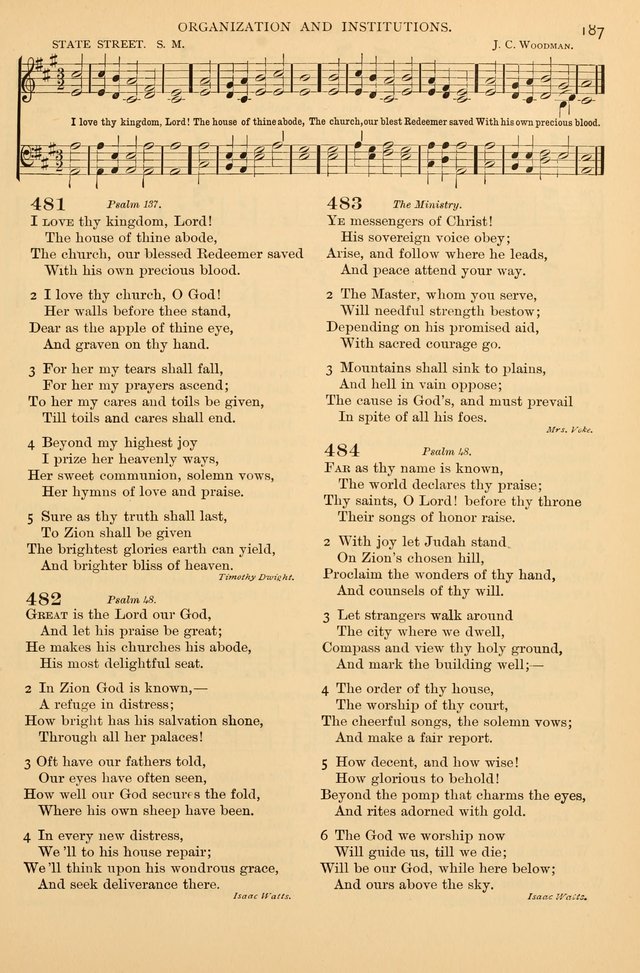 Laudes Domini: a selection of spiritual songs ancient & modern (Abr. ed.) page 187