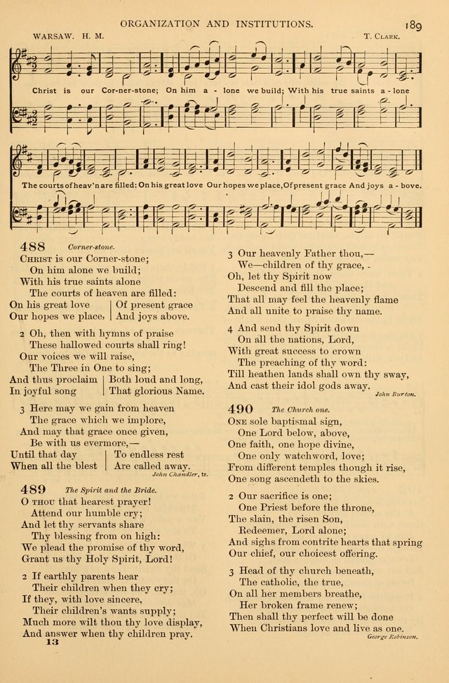 Laudes Domini: a selection of spiritual songs ancient & modern (Abr. ed.) page 189