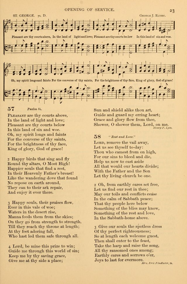 Laudes Domini: a selection of spiritual songs ancient & modern (Abr. ed.) page 23